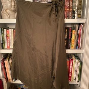 Ralph Lauren 100% Silk wrap skirt